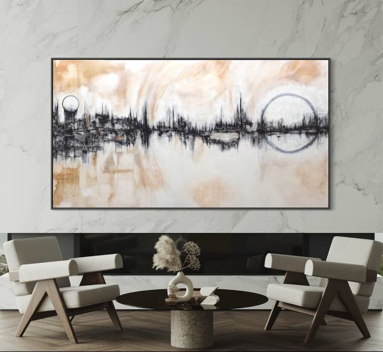 Original Modern Abstract Painting by Adam Land