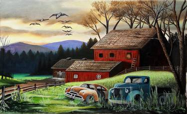 paintings of nature scenery
