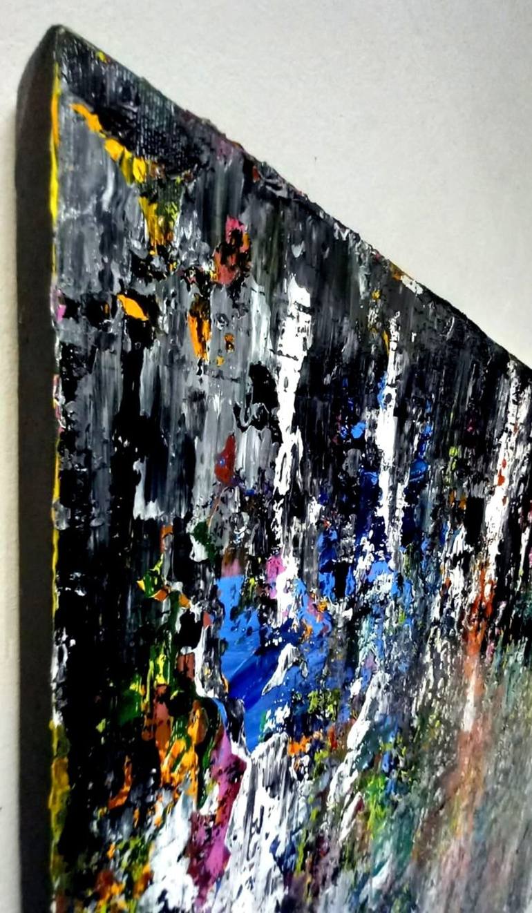 Original Abstract Painting by Orfey Grunberg