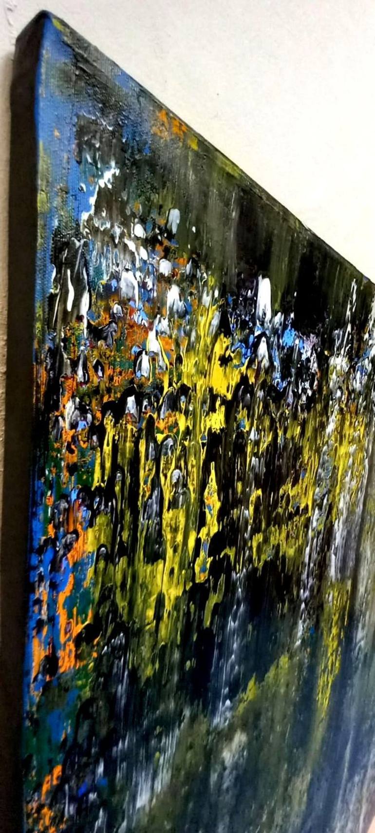 Original Abstract Painting by Orfey Grunberg