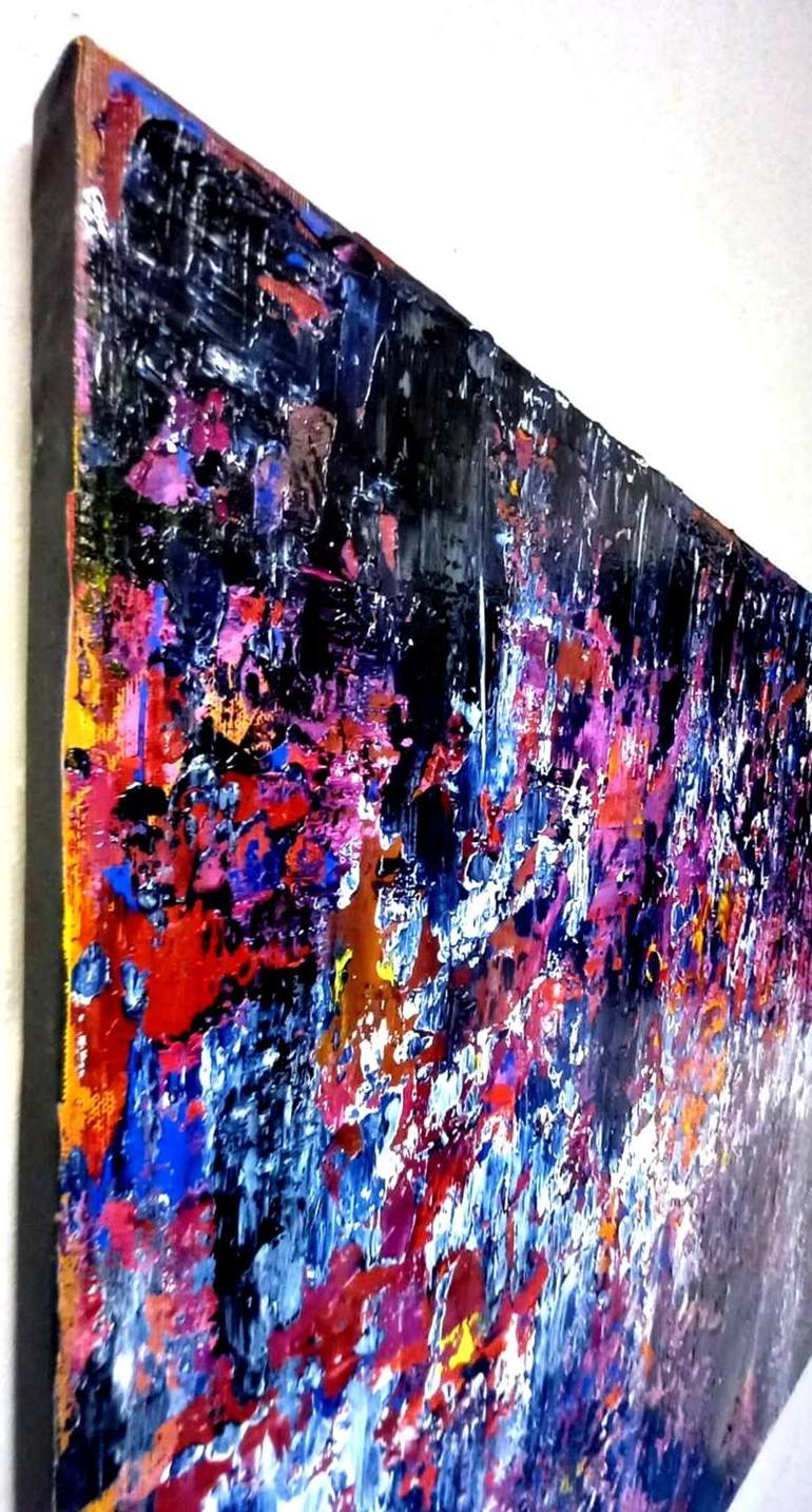 Original Abstract Painting by Orfey Grunberg