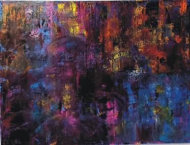 Print of Abstract Expressionism Abstract Paintings by Orfey Grunberg