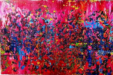 Original Abstract Expressionism Abstract Paintings by Orfey Grunberg