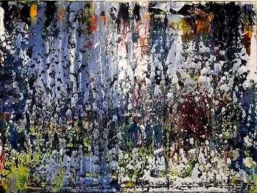 Original Abstract Expressionism Abstract Paintings by Orfey Grunberg