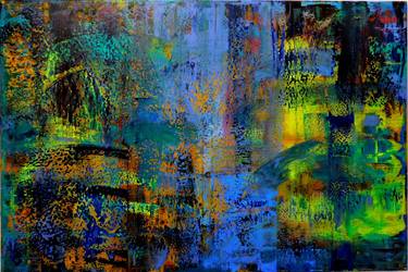 Original Abstract Expressionism Abstract Paintings by Orfey Grunberg