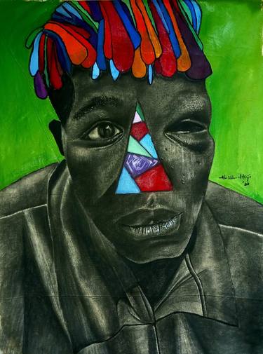 Original Realism Portrait Drawings by Aliu Olatunji