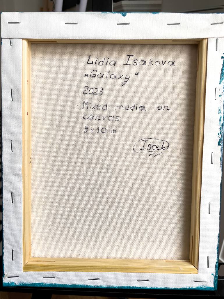 Original Abstract Geometric Painting by Lidiia Isakova