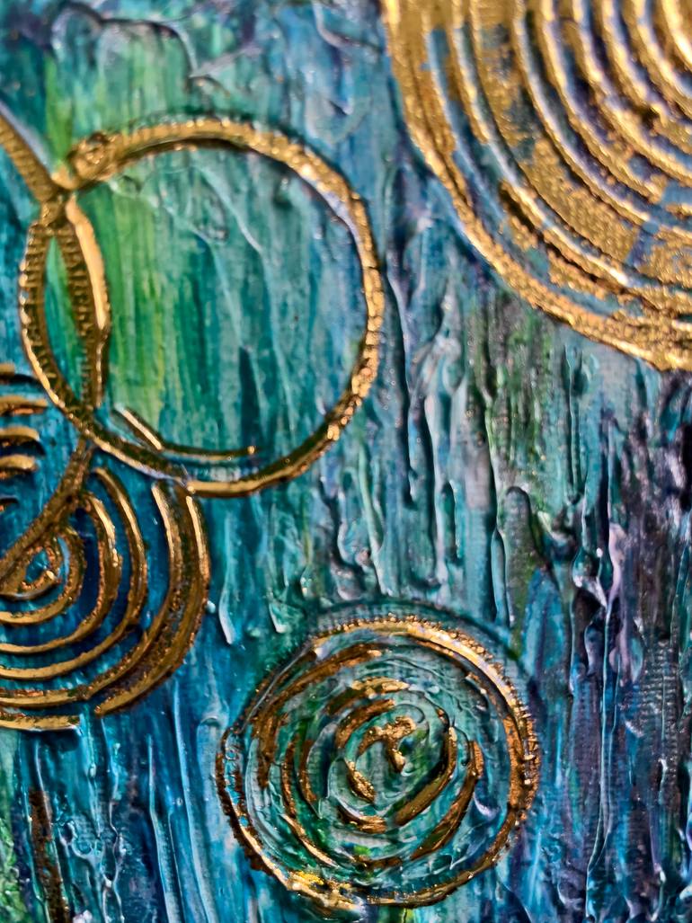 Original Abstract Geometric Painting by Lidiia Isakova