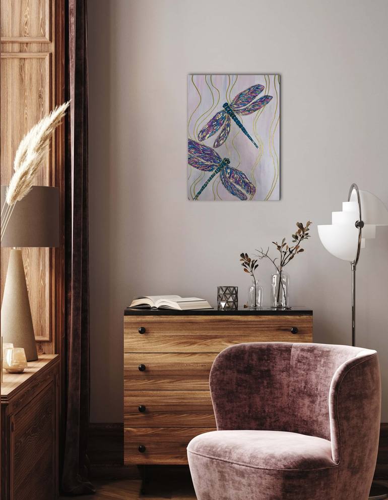 Original Abstract Animal Drawing by Lidiia Isakova
