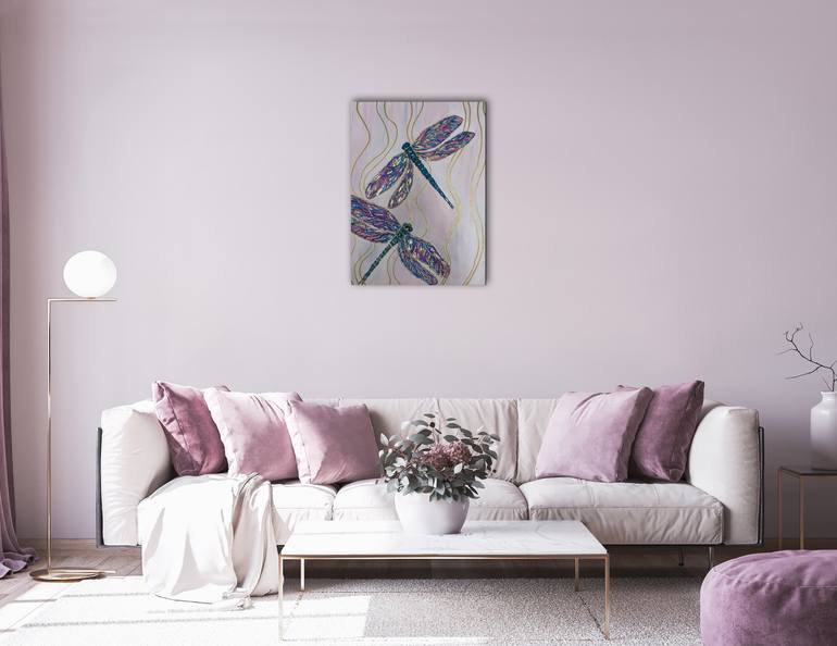 Original Abstract Animal Drawing by Lidiia Isakova