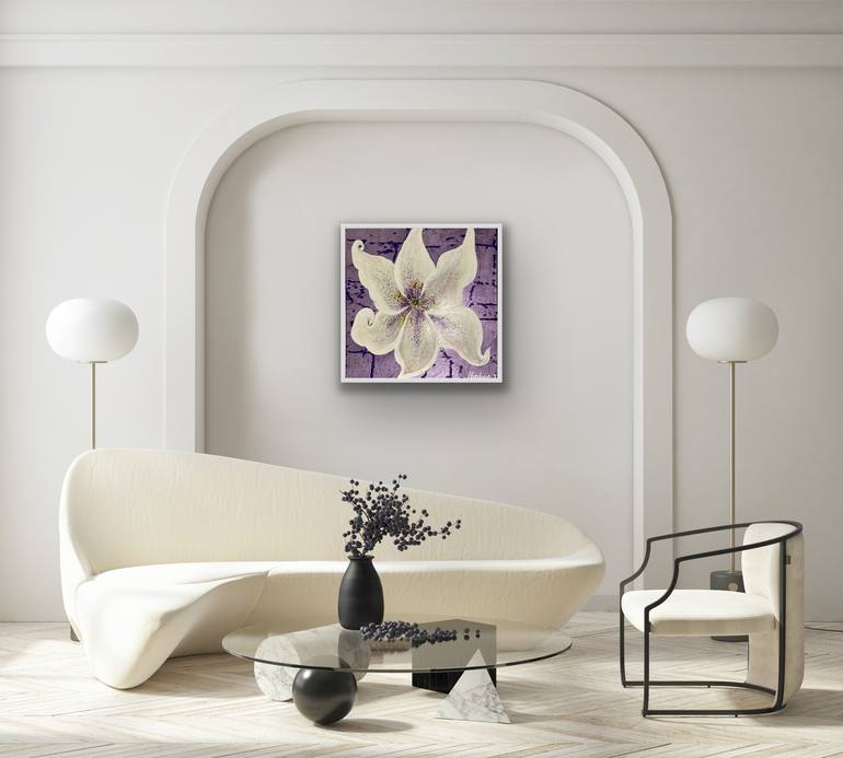 Original Art Deco Abstract Painting by Valeria Nikitina