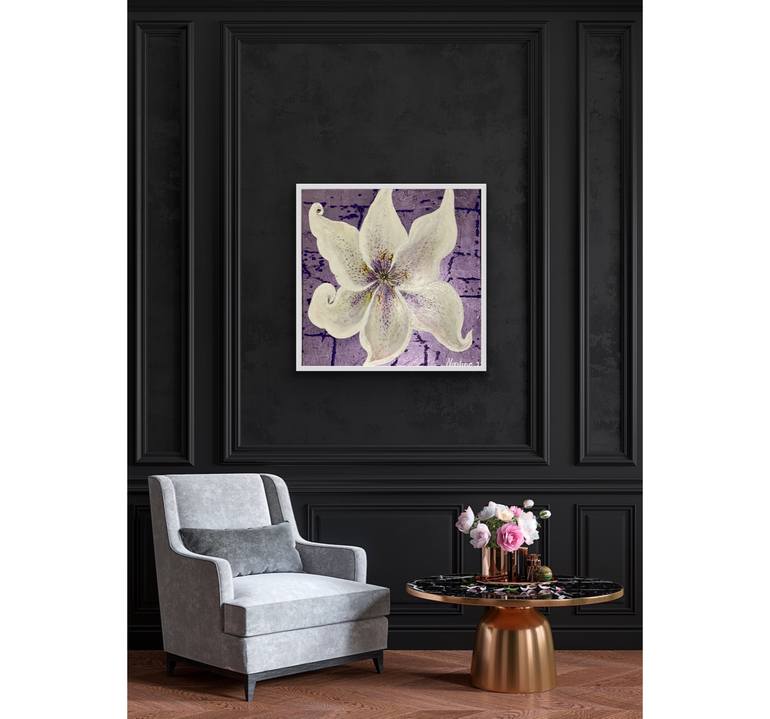 Original Art Deco Abstract Painting by Valeria Nikitina