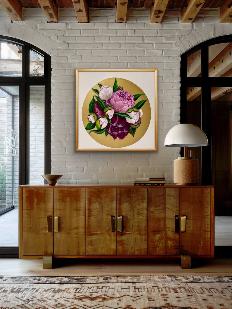 Original Art Deco Fashion Painting by Valeria Nikitina