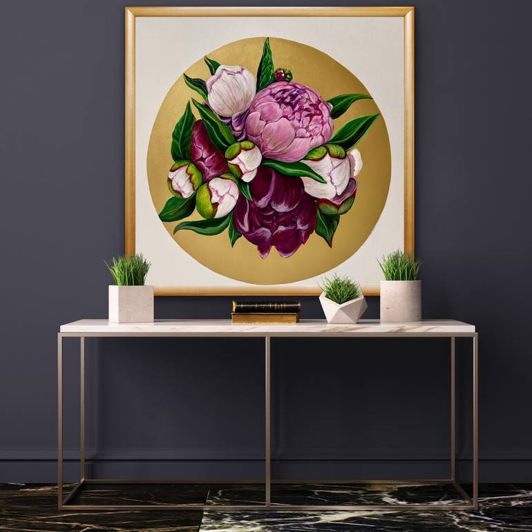 Original Art Deco Fashion Painting by Valeria Nikitina