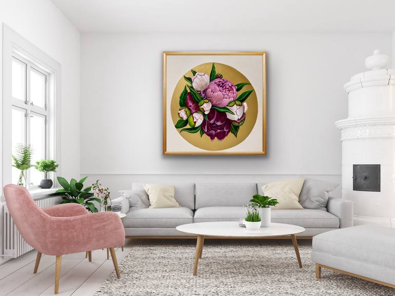 Original Art Deco Fashion Painting by Valeria Nikitina