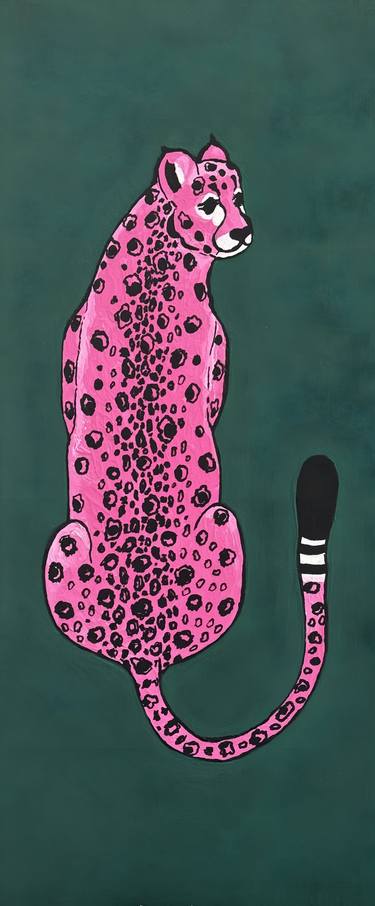 Original Art Nouveau Animal Painting by Valeria Nikitina