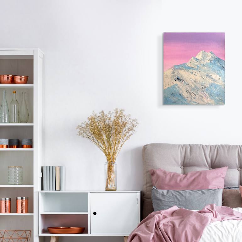 Original Abstract Landscape Painting by Uliana Salagina