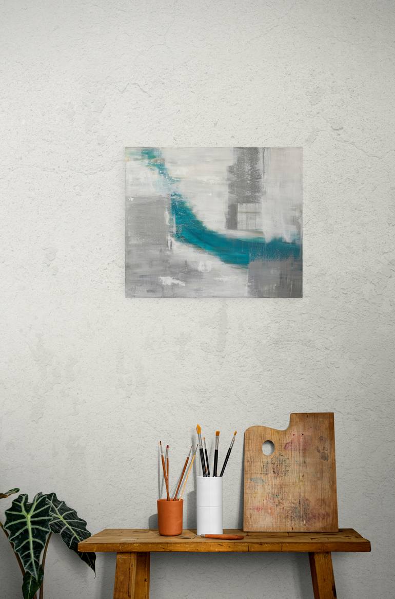 Original Contemporary Abstract Painting by Uliana Salagina