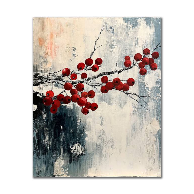 Original Abstract Nature Painting by Uliana Salagina