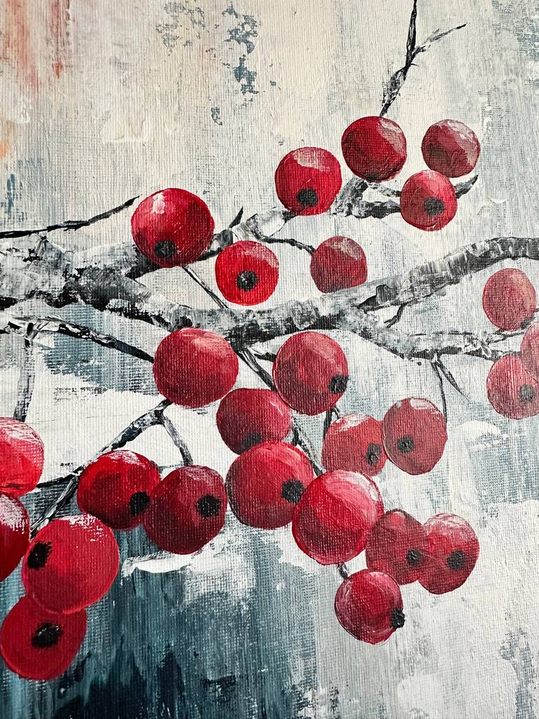 Original Abstract Nature Painting by Uliana Salagina