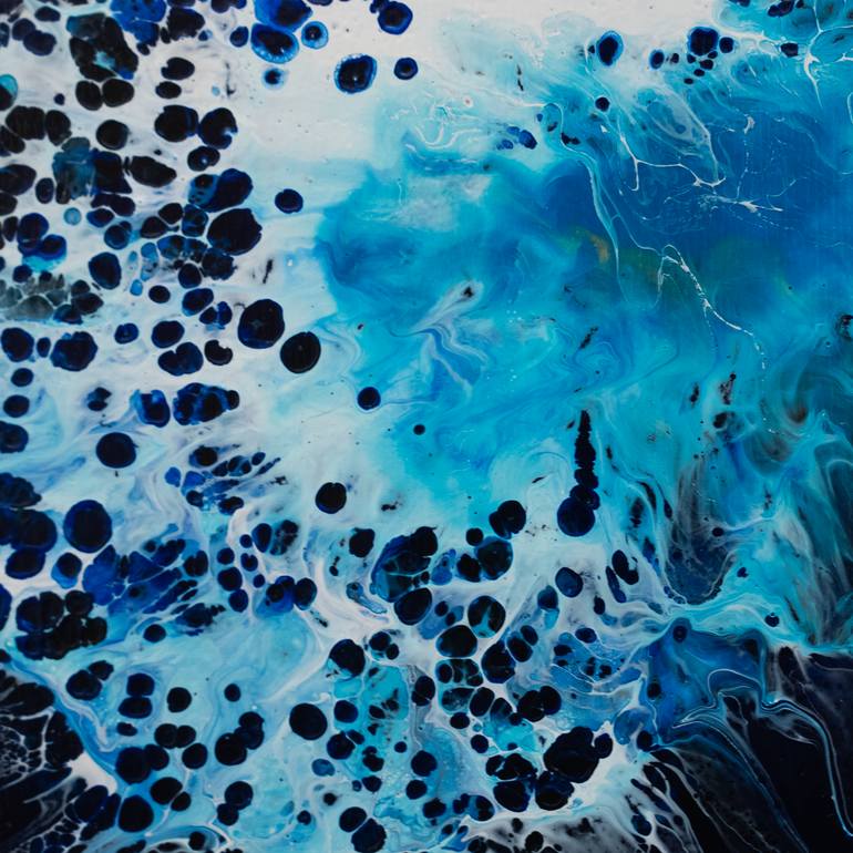 Original Abstract Expressionism Abstract Painting by Uliana Salagina