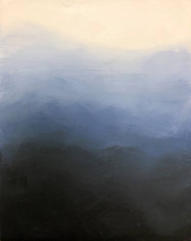 Original Minimalism Abstract Painting by Uliana Salagina