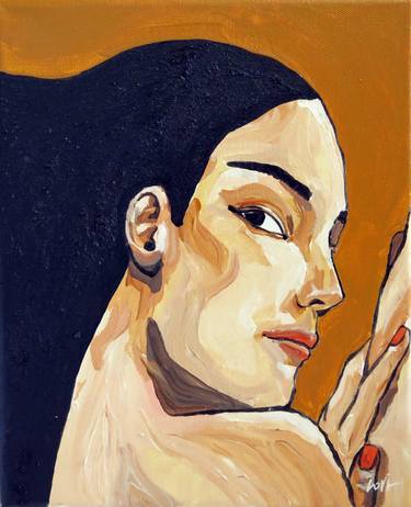 Original Figurative Women Paintings by Laura Lovati