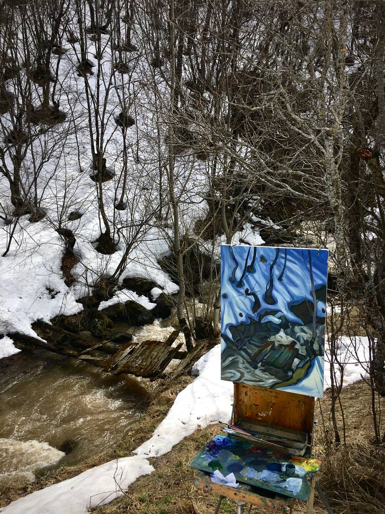 Original Other Landscape Painting by Raffi Ghazaryan