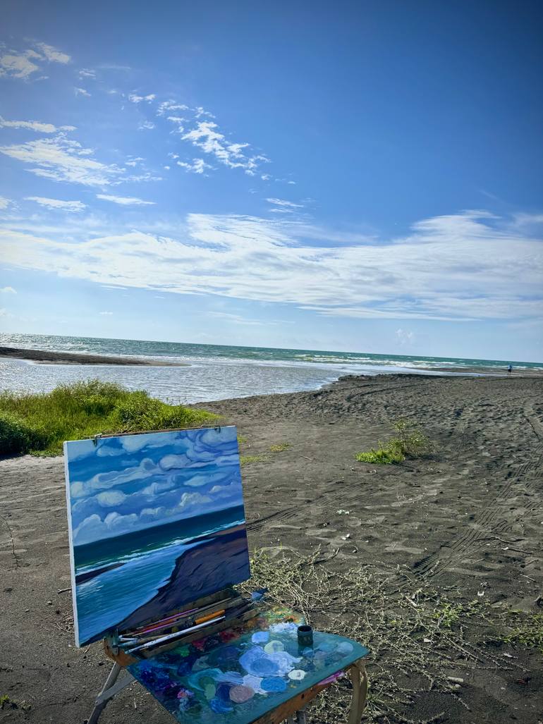 Original Impressionism Landscape Painting by Raffi Ghazaryan