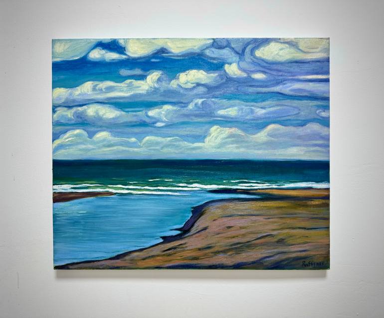 Original Impressionism Landscape Painting by Raffi Ghazaryan