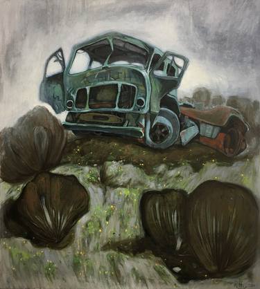 Original Impressionism Car Paintings by Raffi Ghazaryan