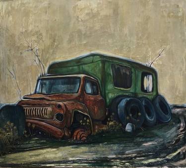 Original Impressionism Car Paintings by Raffi Ghazaryan