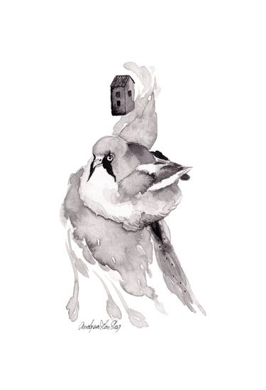 Print of Figurative Animal Paintings by Andrea Longar