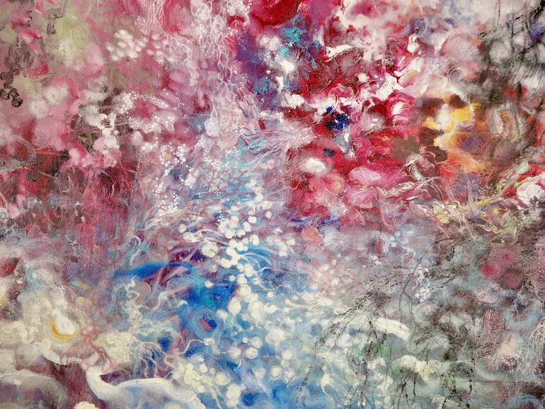 Original Abstract Nature Painting by Madoka Naito