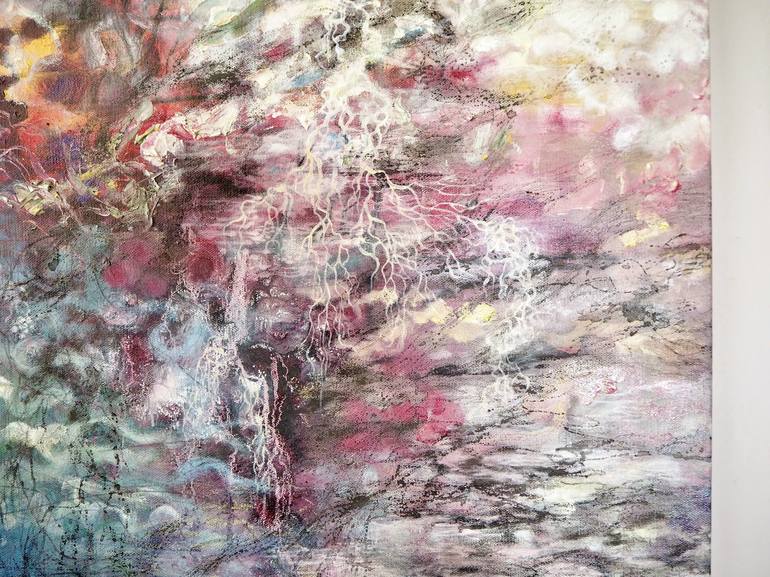 Original Abstract Nature Painting by Madoka Naito