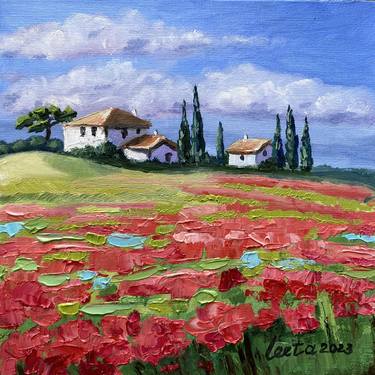 Print of Impressionism Landscape Paintings by Tetiana Bondar