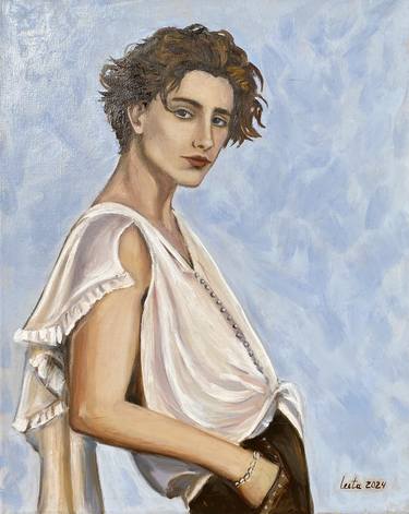 Original Art Deco Pop Culture/Celebrity Paintings by Tetiana Bondar