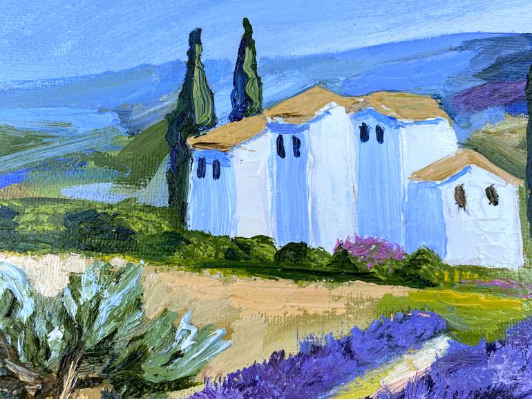 Original Impressionism Landscape Painting by Tetiana Bondar