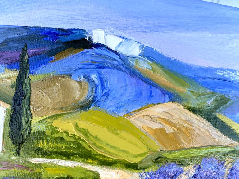 Original Impressionism Landscape Painting by Tetiana Bondar