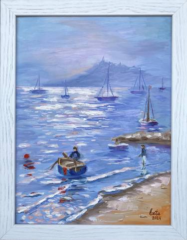 Original Impressionism Seascape Paintings by Tetiana Bondar