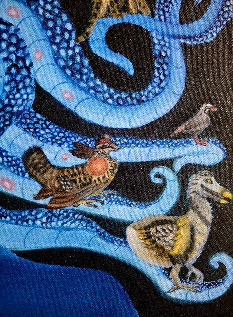 Original Contemporary Animal Painting by Anshika Negi
