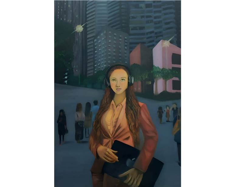 Original Contemporary Women Paintings by Anshika Negi