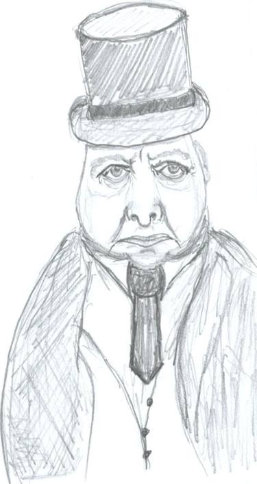 Josif&Friends: Sir Topham Hatt as Churchill thumb