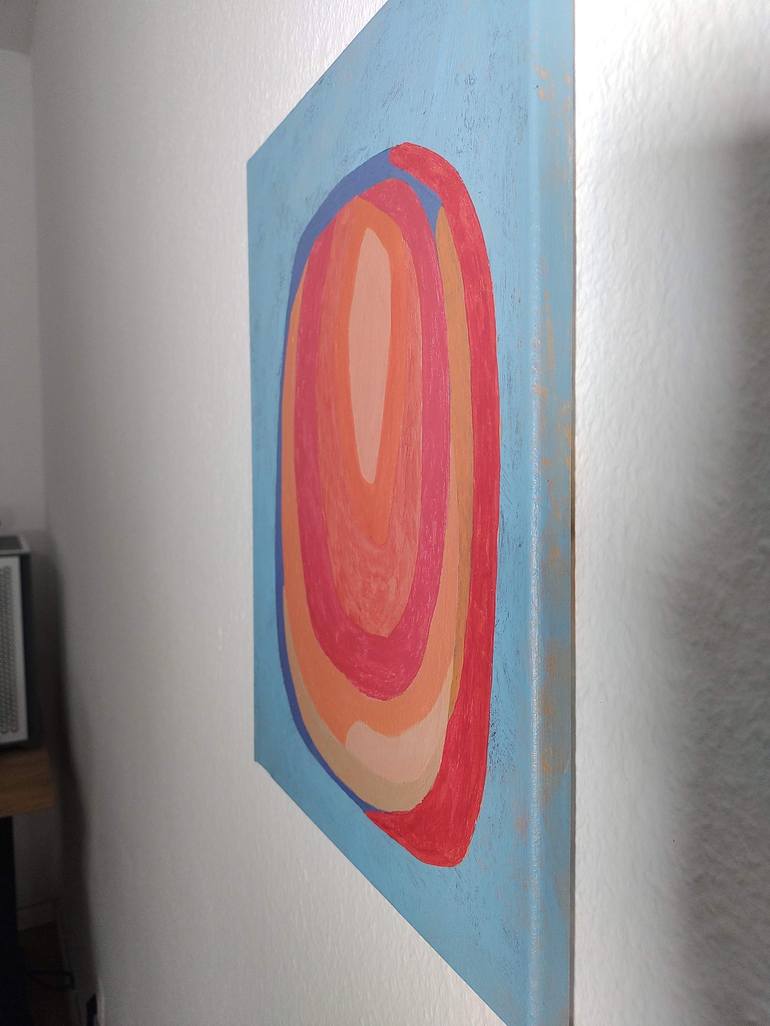 Original Abstract Geometric Painting by Jesica Antonelli