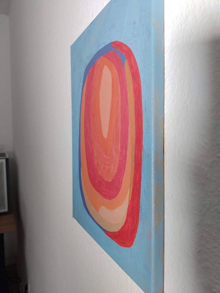 Original Geometric Painting by Jesica Antonelli