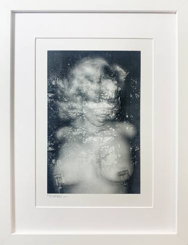 Original Conceptual Nude Printmaking by Marly  Indigo