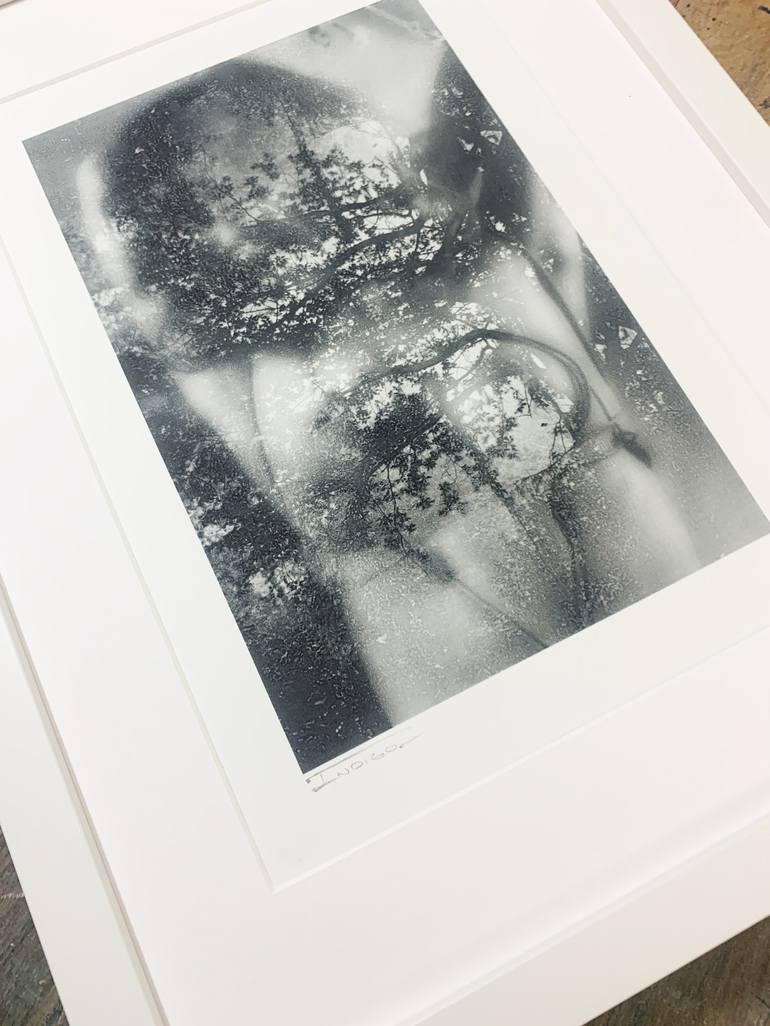 Original Dada Nude Printmaking by Marly Indigo