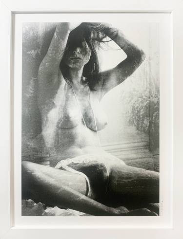 Original Conceptual Nude Printmaking by Marly  Indigo