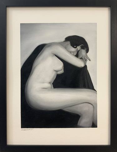 Original Art Deco Nude Paintings by Marly Indigo