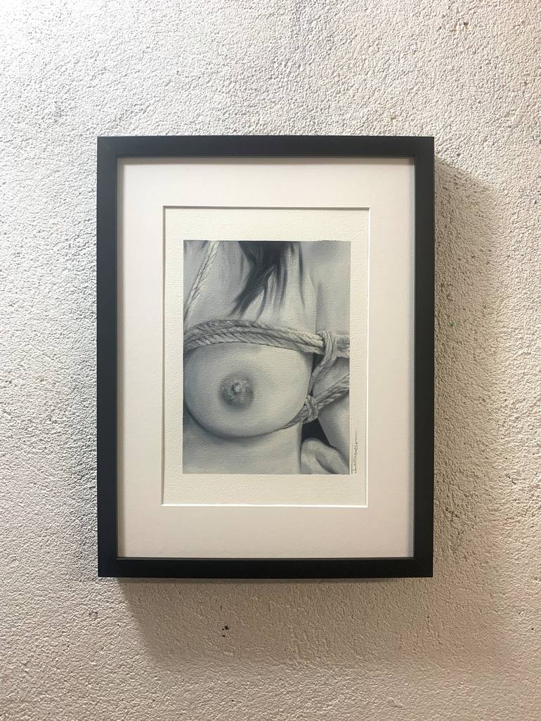 Original Erotic Painting by Marly Indigo